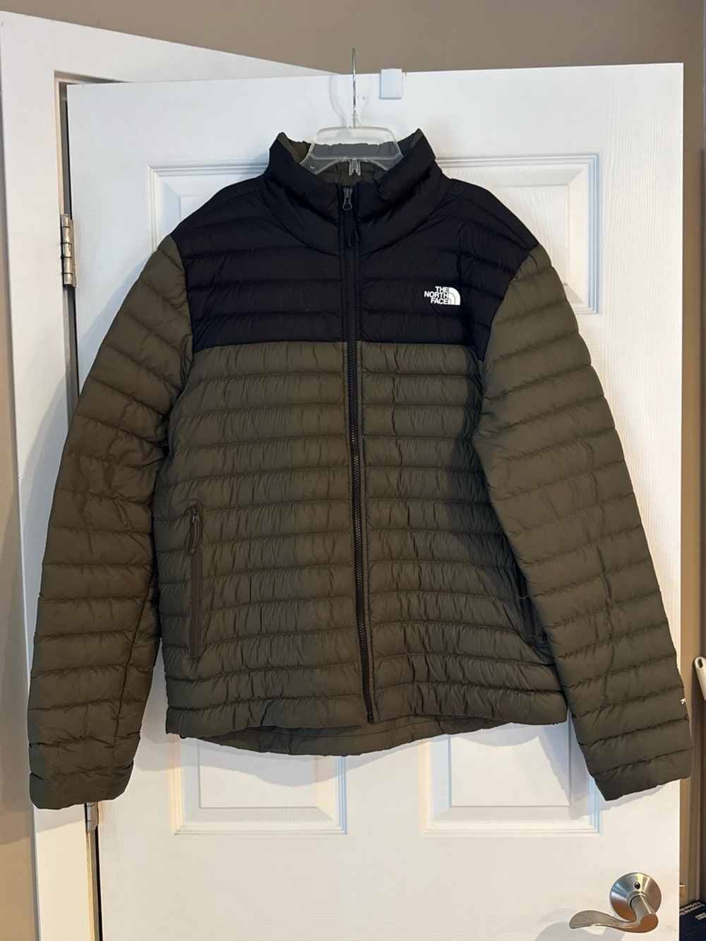 The North Face 700 Men's Olive & Black Puffer Jacket Size Large